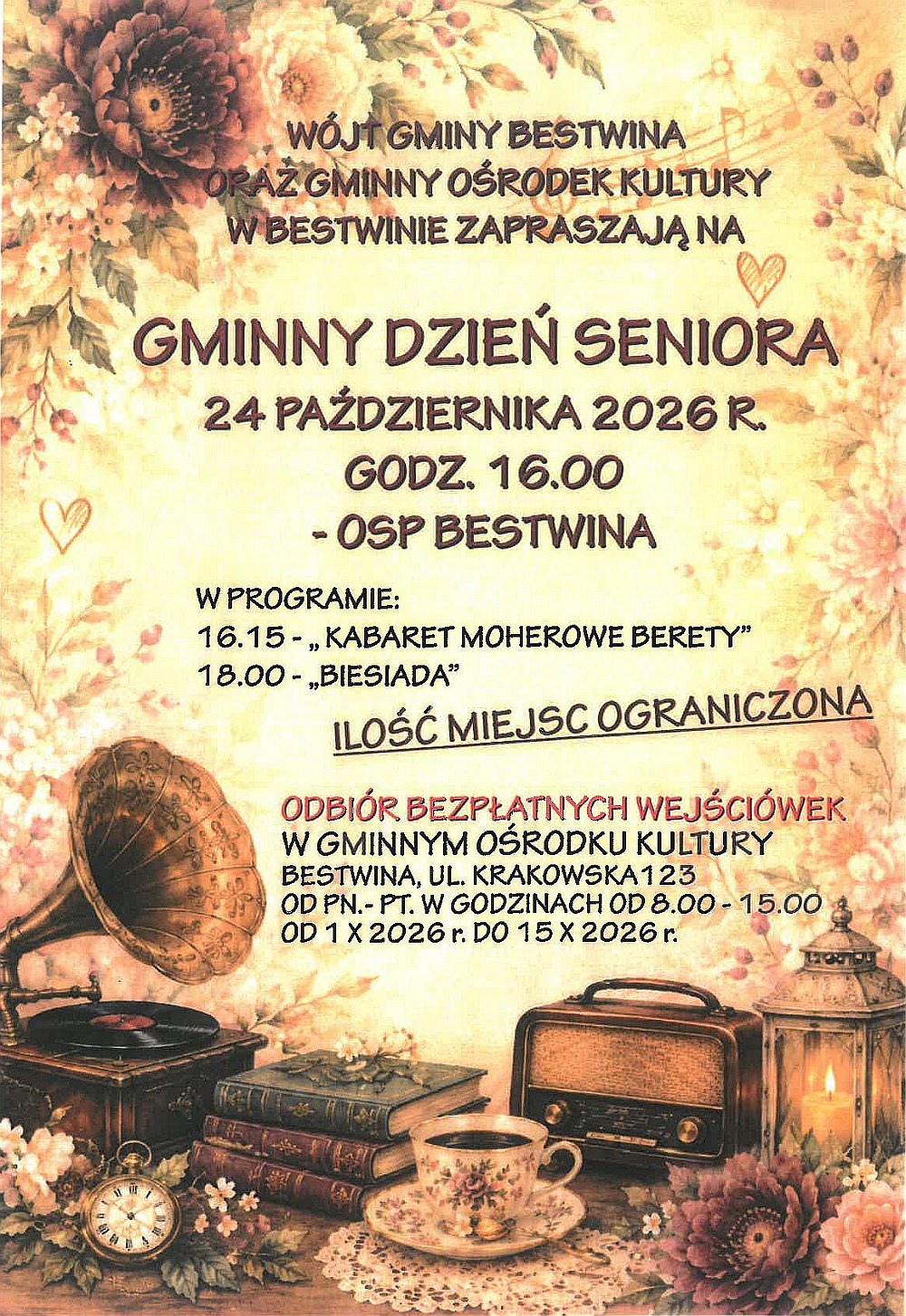 Zaproszenie na wernisaż Jerzego Greniai